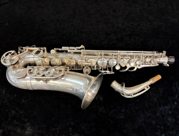 Original Silver Plated Buffet Paris Super Dynaction Alto Saxophone - Serial # 13490